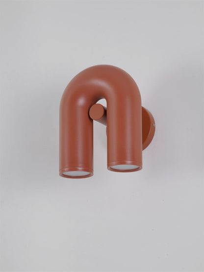 Round Wall Lamp with Adjustable Brightness