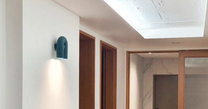 Round Wall Lamp with Adjustable Brightness
