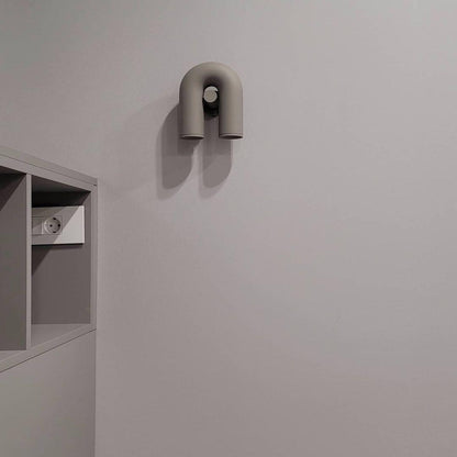 Round Wall Lamp with Adjustable Brightness