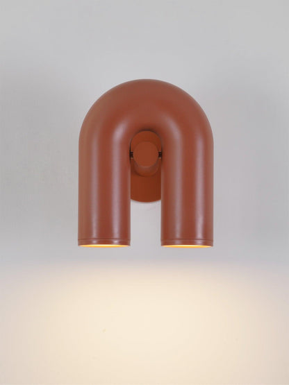 Round Wall Lamp with Adjustable Brightness