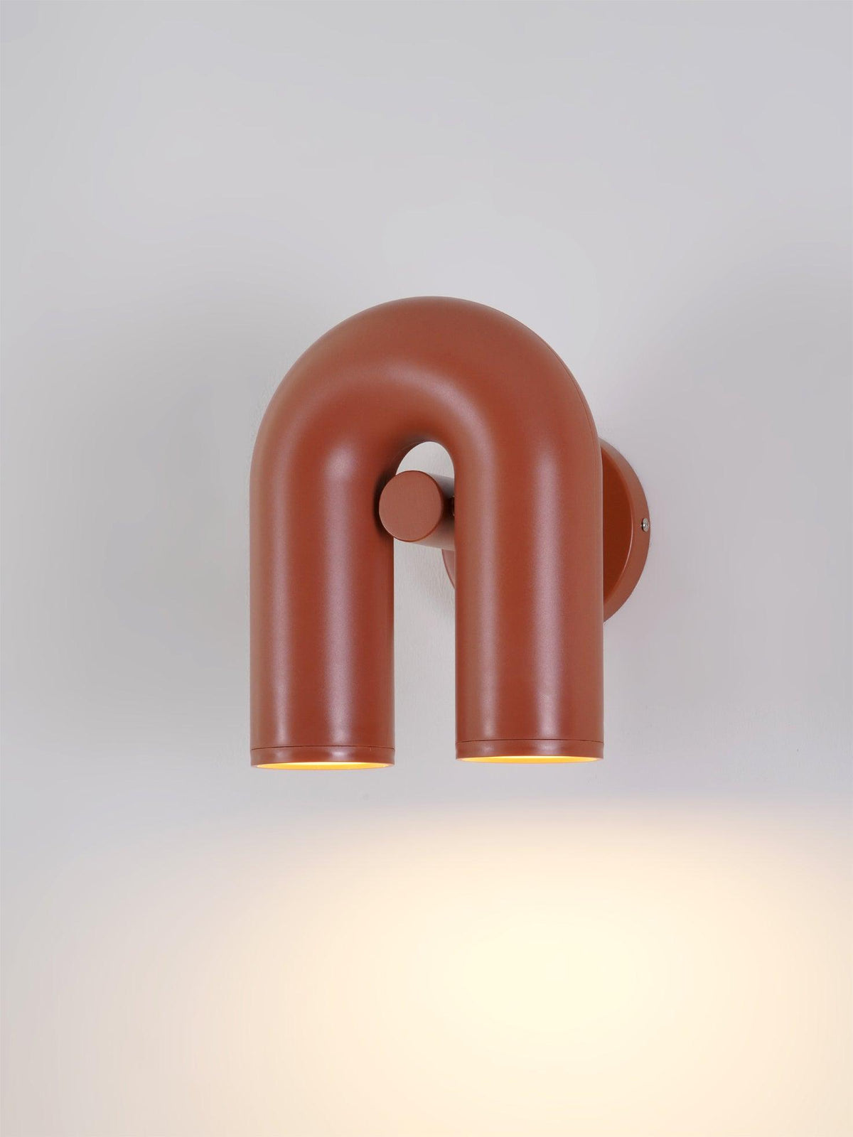 Round Wall Lamp with Adjustable Brightness