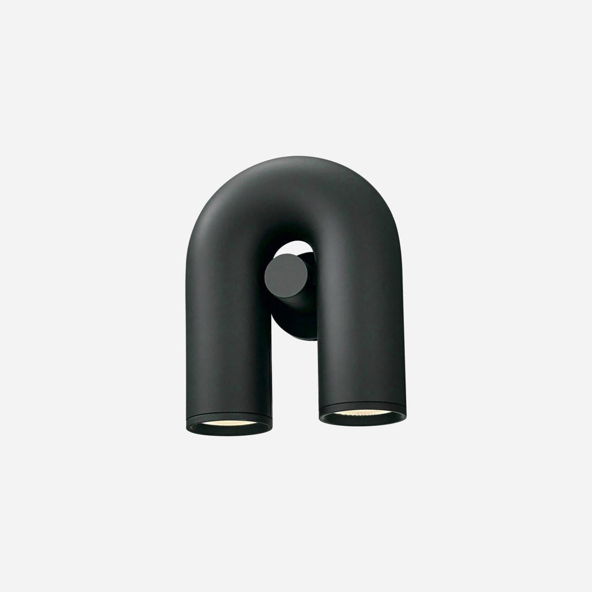 Round Wall Lamp with Adjustable Brightness — front view