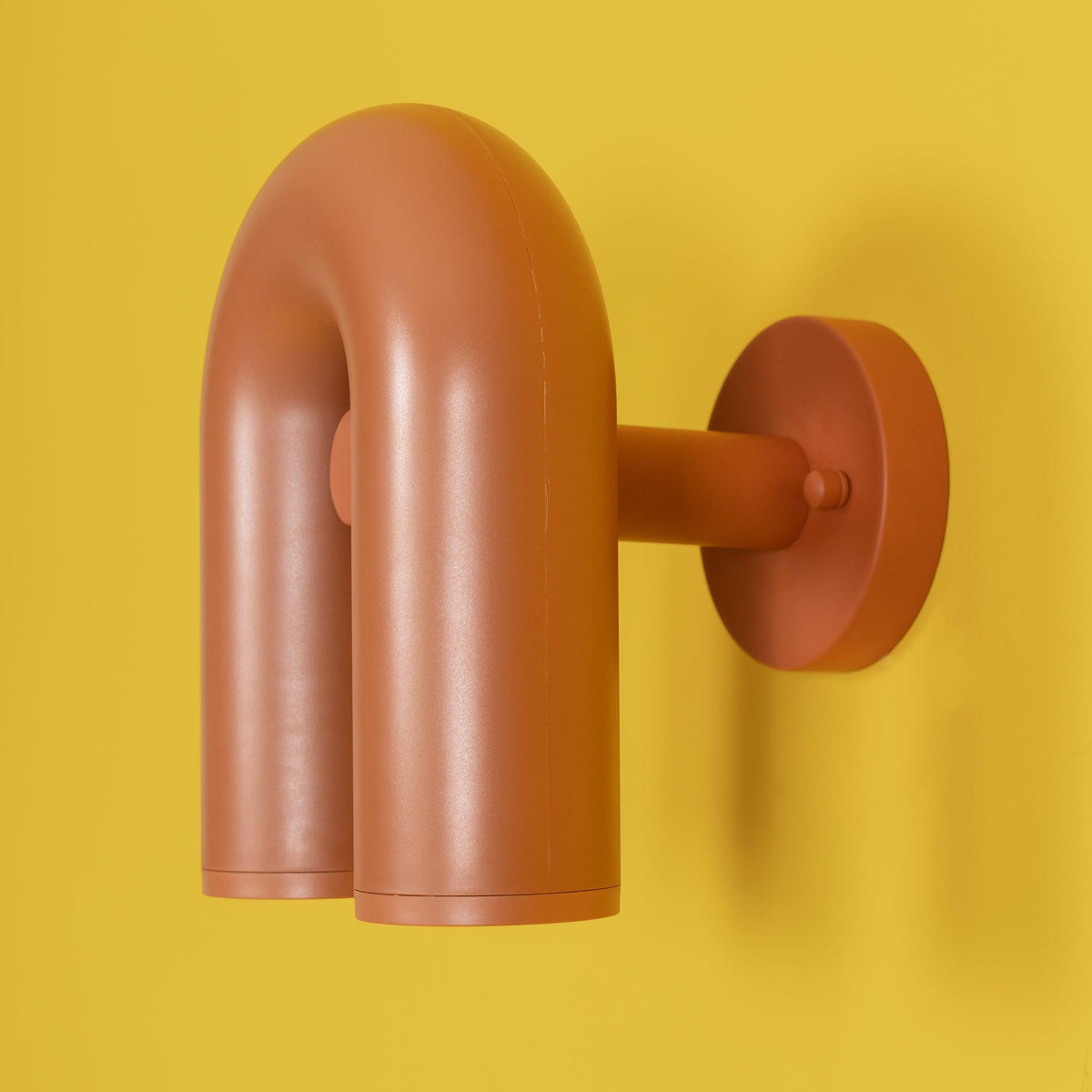 Round Wall Lamp with Adjustable Brightness
