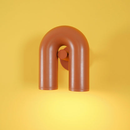 Round Wall Lamp with Adjustable Brightness