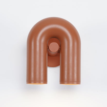 Round Wall Lamp with Adjustable Brightness