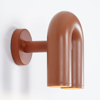 Round Wall Lamp with Adjustable Brightness
