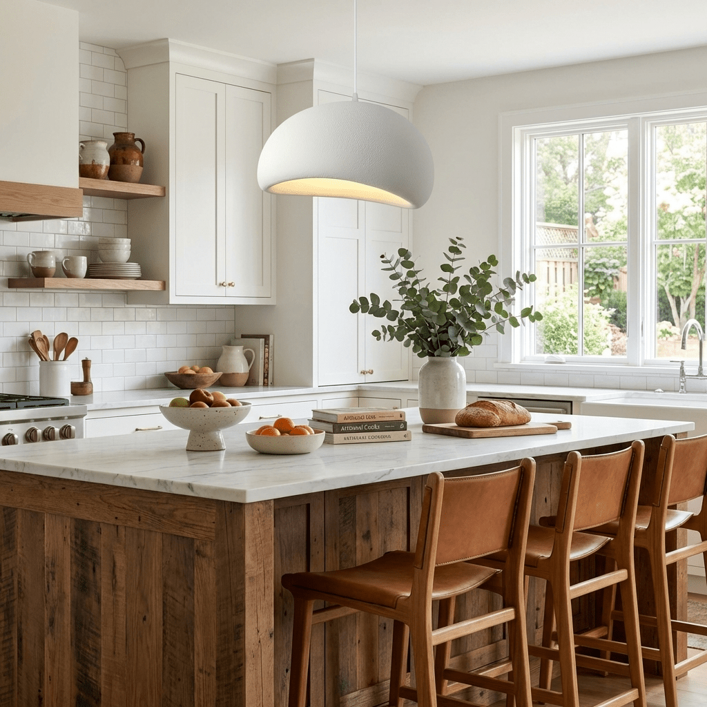 Cloud Pendant Light with Adjustable Height — lifestyle view