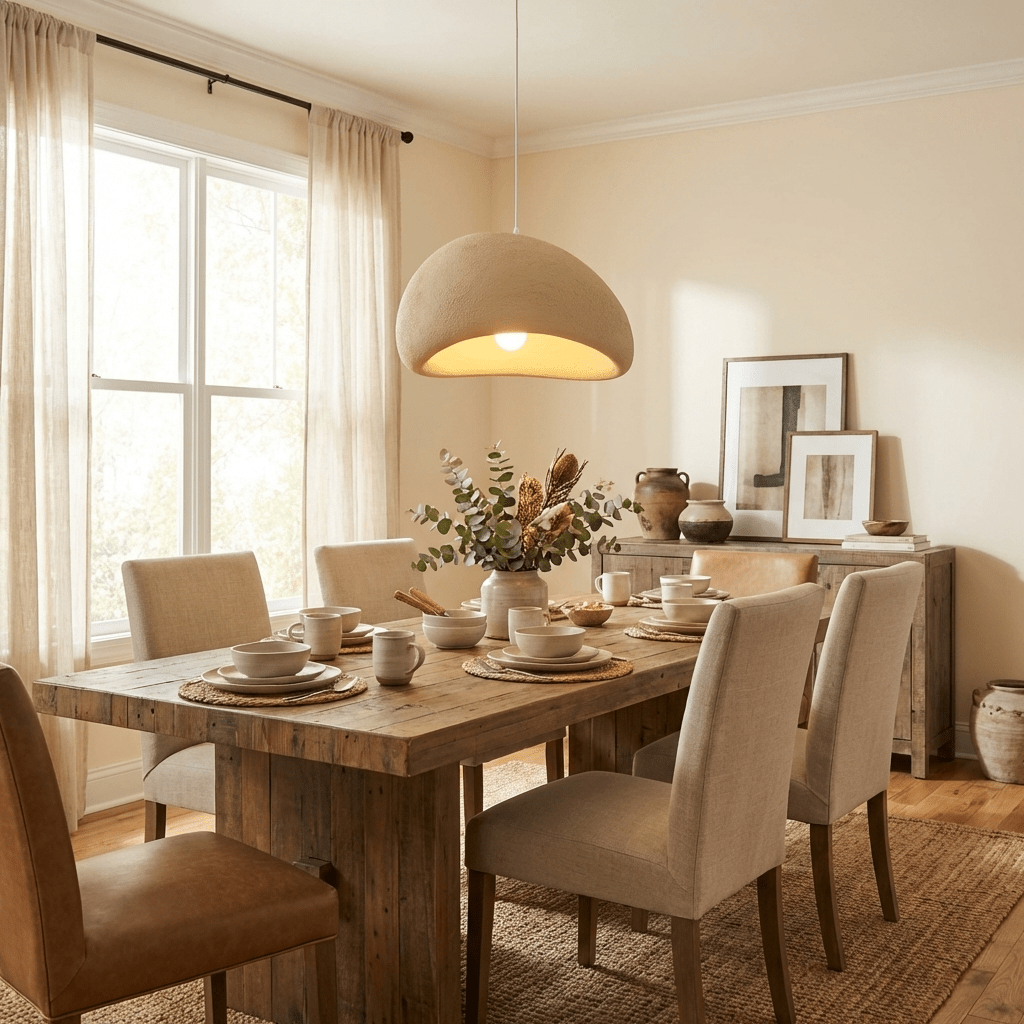 Cloud Pendant Light with Adjustable Height — front view