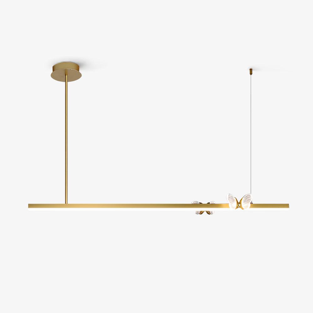 Butterfly Chandelier with Adjustable Brightness — front view