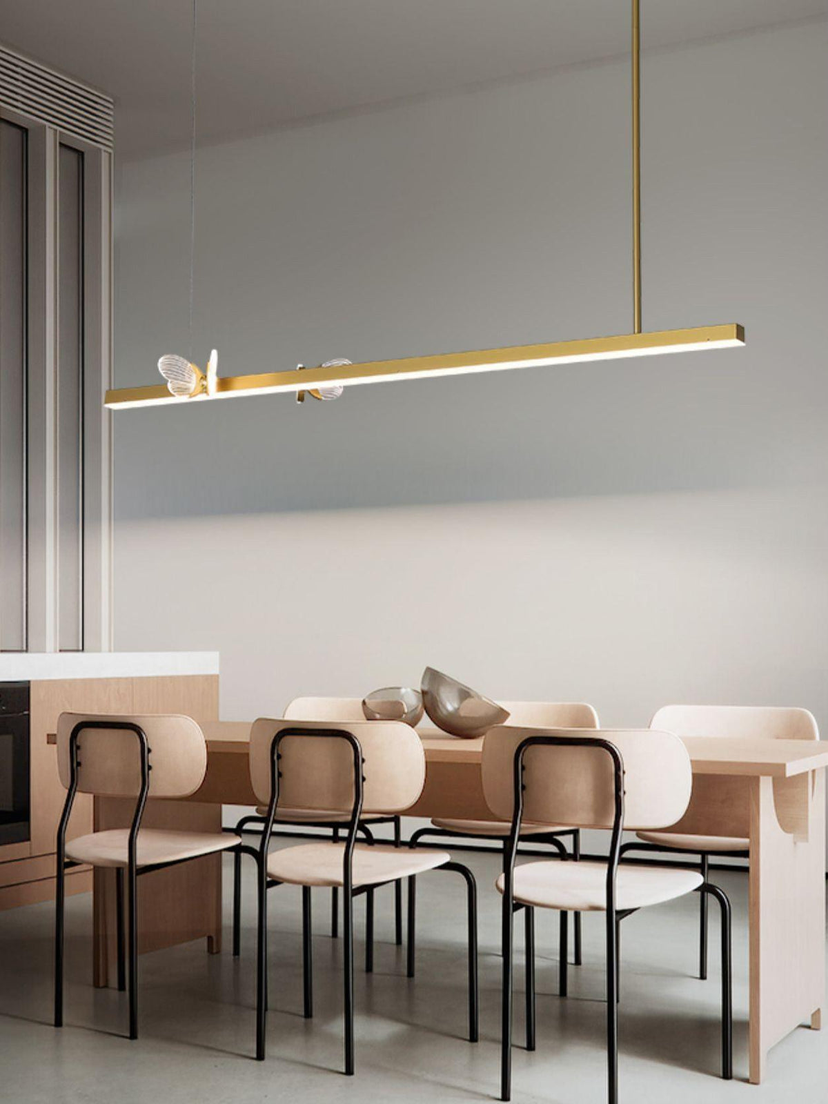 Butterfly Chandelier with Adjustable Brightness