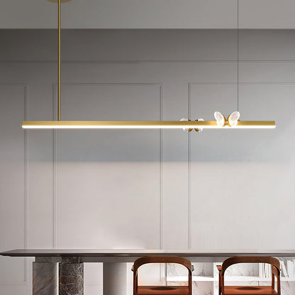 Butterfly Chandelier with Adjustable Brightness — side view