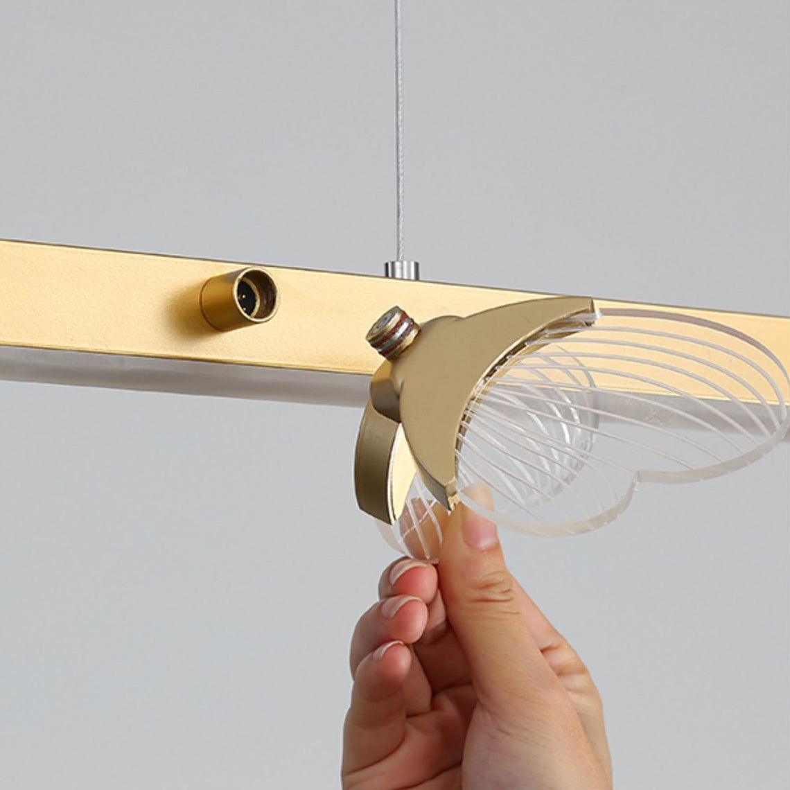 Butterfly Chandelier with Adjustable Brightness