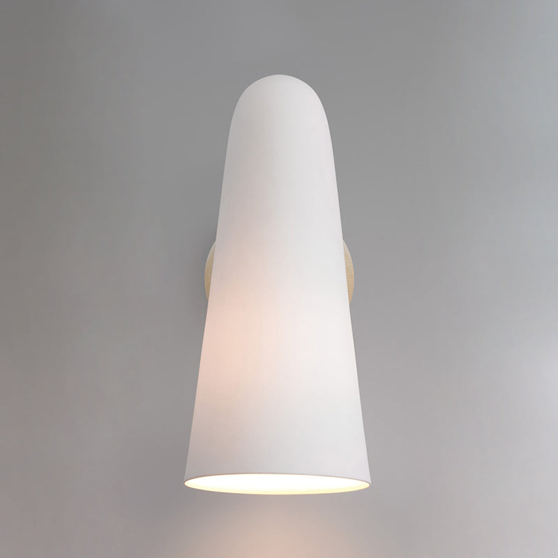 Conical Glass Wall Lamp, Soft Ambient Light