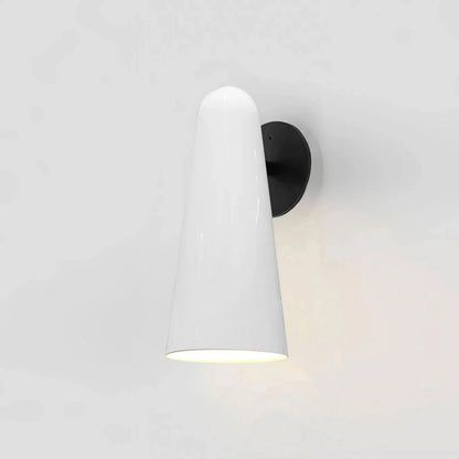 Conical Glass Wall Lamp, Soft Ambient Light