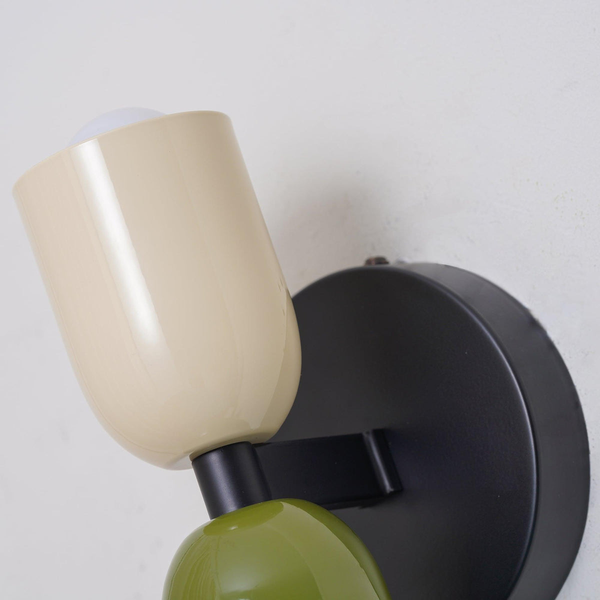 Double Wall Lamp, Vibrant Color Options