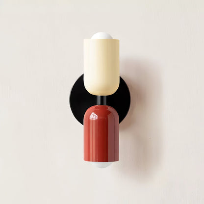 Double Wall Lamp, Vibrant Color Options
