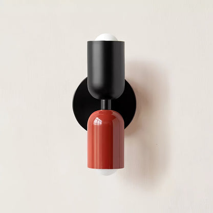 Double Wall Lamp, Vibrant Color Options