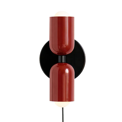 Double Wall Lamp, Vibrant Color Options