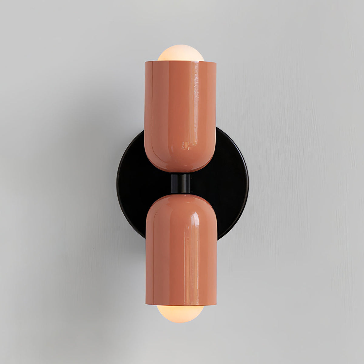 Double Wall Lamp, Vibrant Color Options