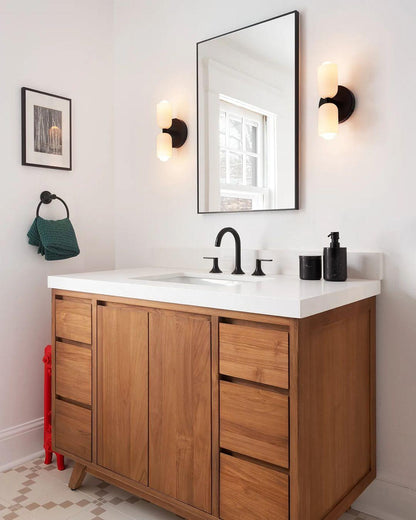 Double Wall Lamp, Vibrant Color Options
