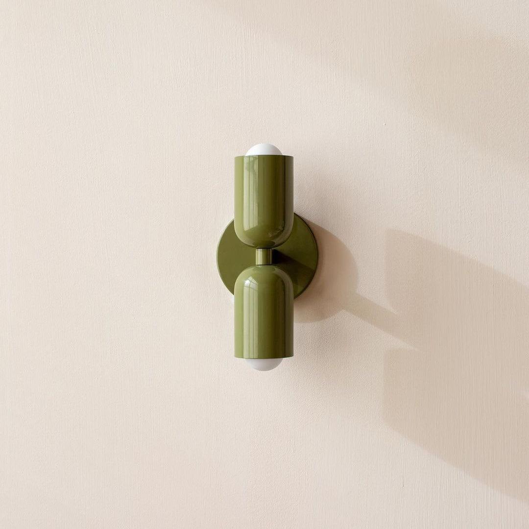 Double Wall Lamp, Vibrant Color Options