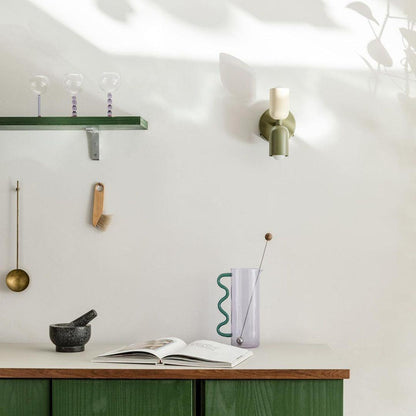 Double Plug-In Wall Lamp, Vibrant Color Options