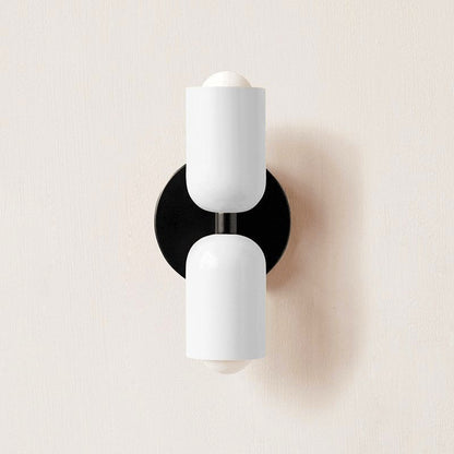 Double Wall Lamp, Vibrant Color Options — lifestyle view