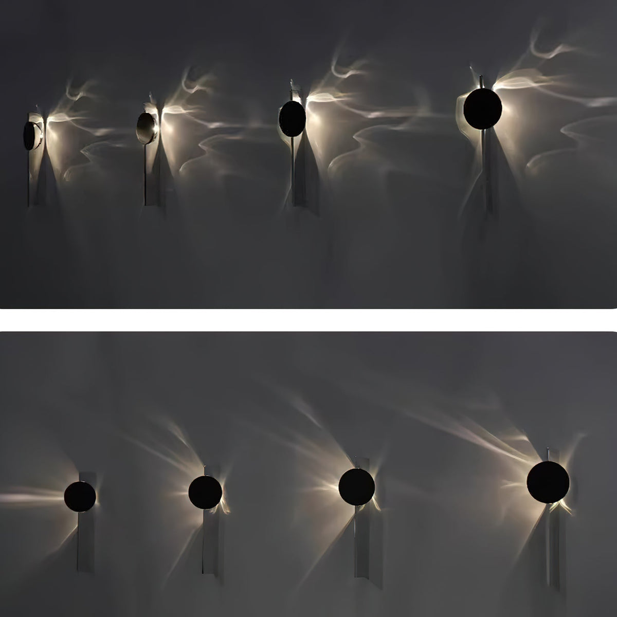 Wall Lamp with Dynamic Shadow Effect