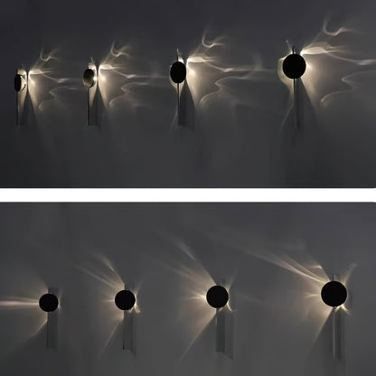 Wall Lamp with Dynamic Shadow Effect
