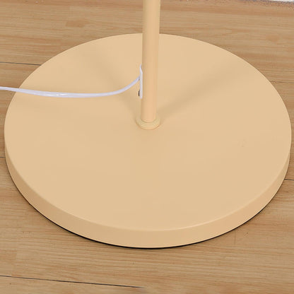 Pleated Floor Lamp with Adjustable Brightness