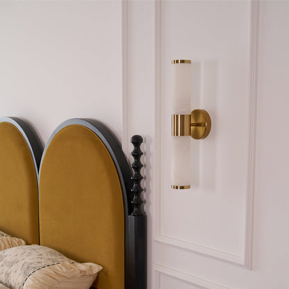 Alabaster Wall Lamp with Soft Glow
