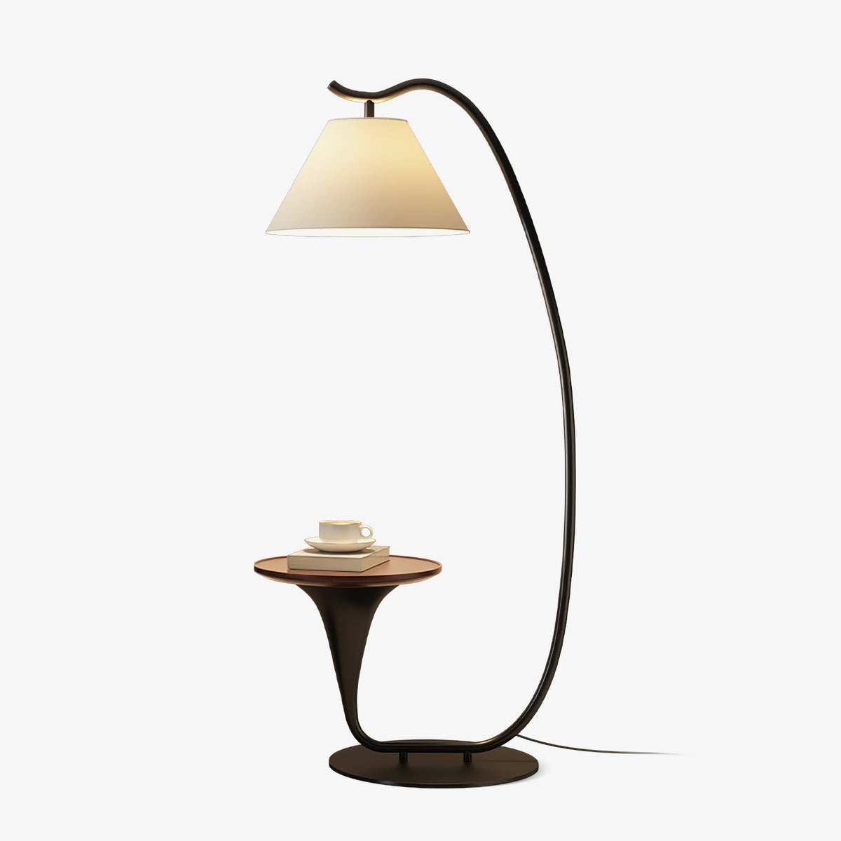 Curvature Floor Lamp - Adjustable Brightness & Modern Design — front view