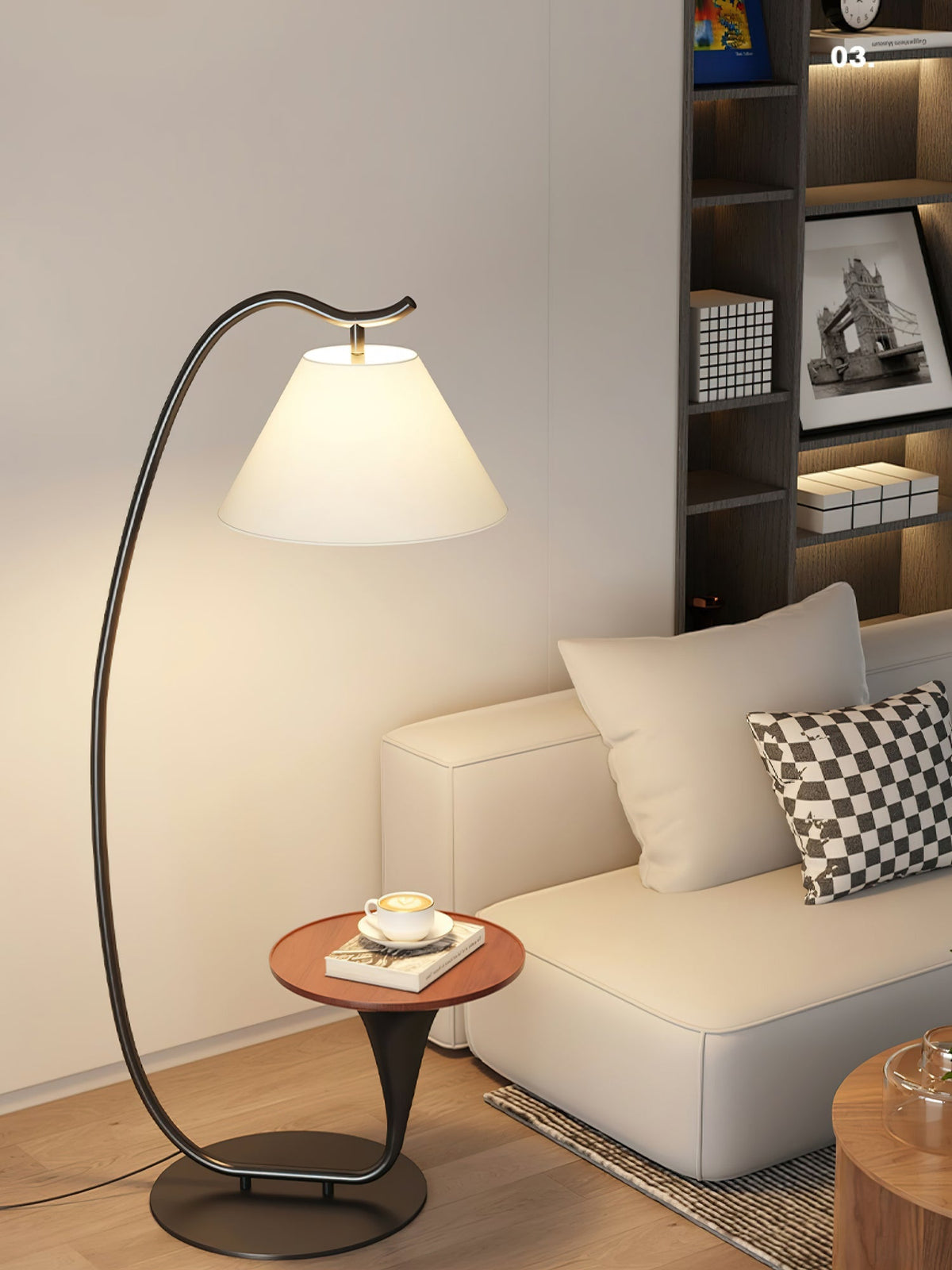 Curvature Floor Lamp Position 10