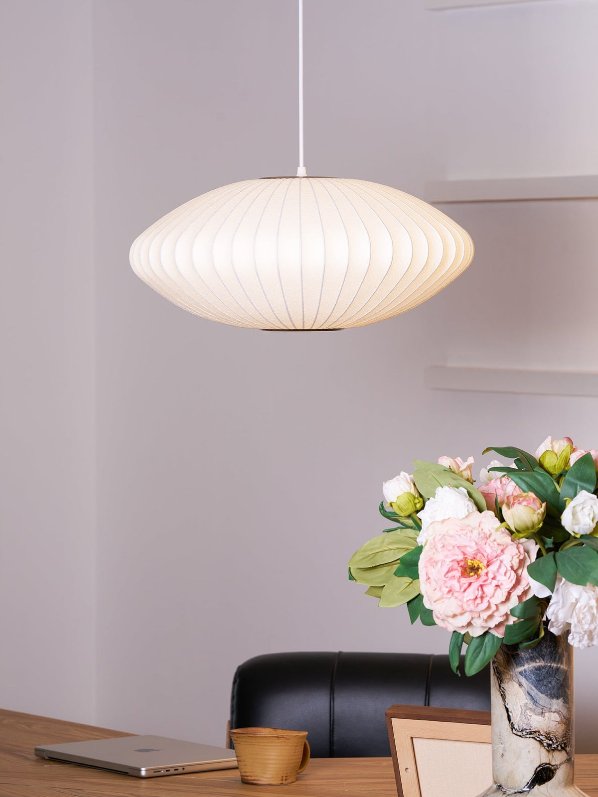 Crisscross Bubble Pendant Light Position 15