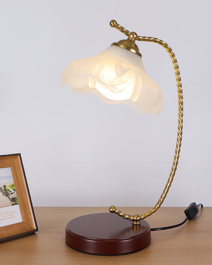 Compact Table Lamp with Adjustable Brightness — lifestyle view