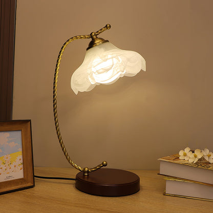 Compact Table Lamp with Adjustable Brightness