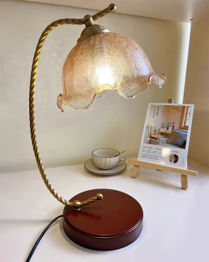 Compact Table Lamp with Adjustable Brightness