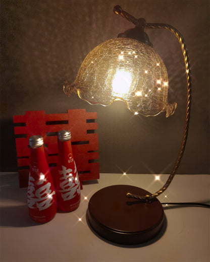 Compact Table Lamp with Adjustable Brightness