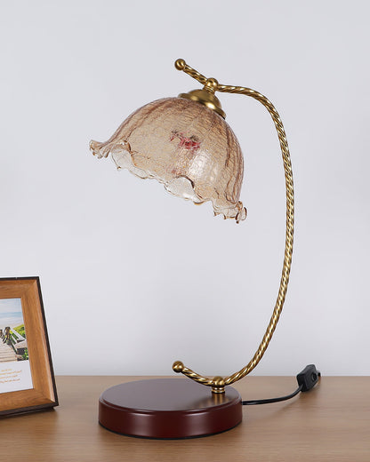 Compact Table Lamp with Adjustable Brightness