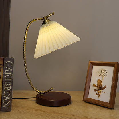 Compact Table Lamp with Adjustable Brightness