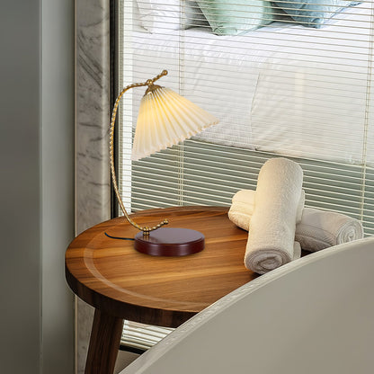 Compact Table Lamp with Adjustable Brightness