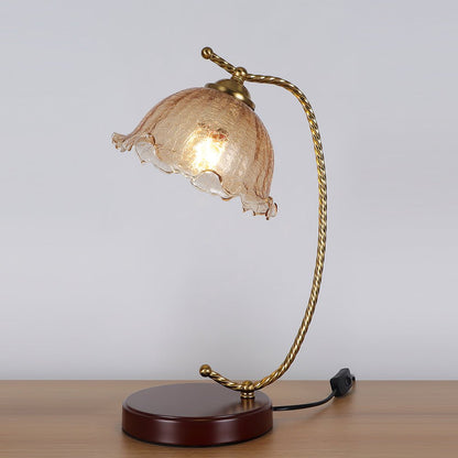 Compact Table Lamp with Adjustable Brightness — side view
