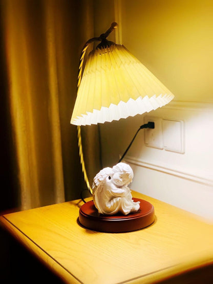 Compact Table Lamp with Adjustable Brightness