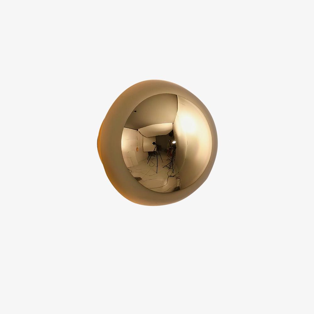 Sphere Wall Sconce with Adjustable Brightness