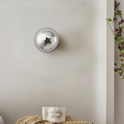 Sphere Wall Sconce with Adjustable Brightness