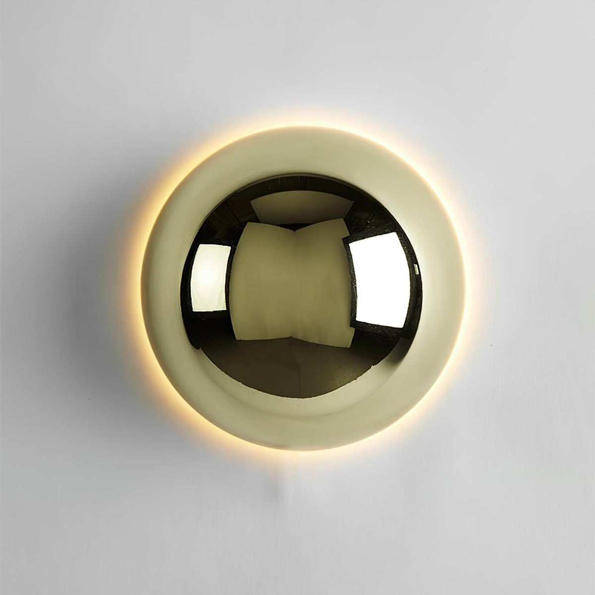 Sphere Wall Sconce with Adjustable Brightness