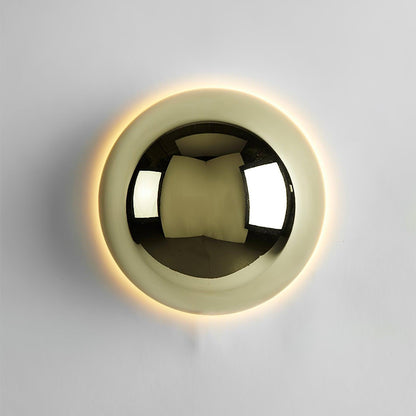 Sphere Wall Sconce with Adjustable Brightness