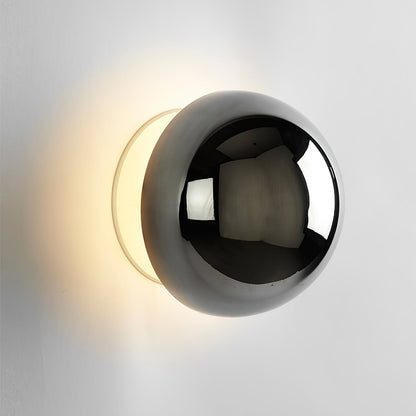 Sphere Wall Sconce with Adjustable Brightness