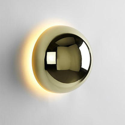 Sphere Wall Sconce with Adjustable Brightness — front view