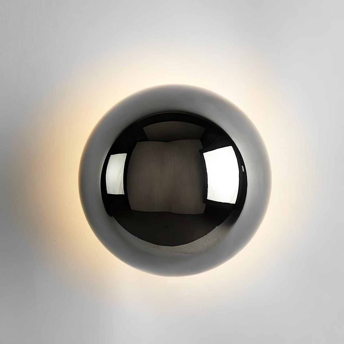 Sphere Wall Sconce with Adjustable Brightness